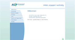 Desktop Screenshot of agjp.ch